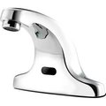 Krowne Krowne 16197 Electronic Sensor Operated Deck Mount Faucet, 4 Center, ADA Compliant, Chrome 16-197